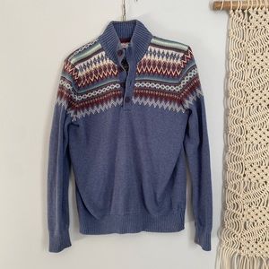Vintage Patterned Sweater